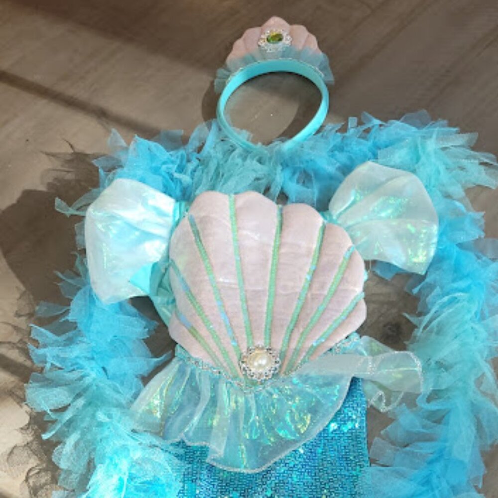 Halloween Costume, Mermaid, Size XS(3), with Accessories
